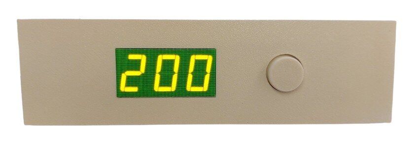 Turbo display 5.25" green tape