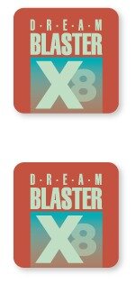 Retro PC Case Stickers