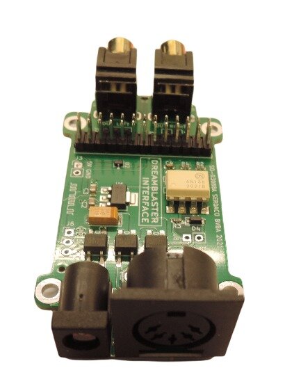 DreamFace V2 Synth MIDI Interface Board