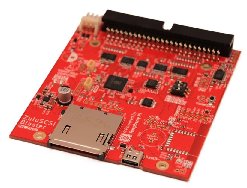 ZuluSCSI Blaster - Ultra SCSI emulator up to 18MB/sec